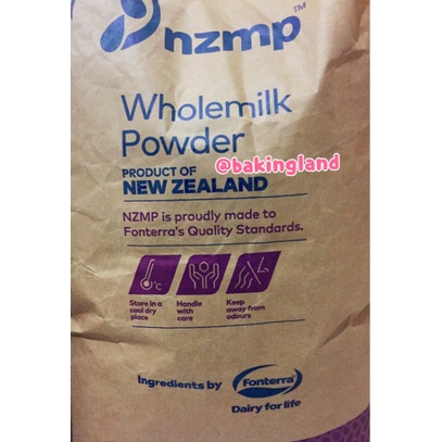 

[ COD ] Susu Bubuk Full cream wholemilk NZMP per 500gr