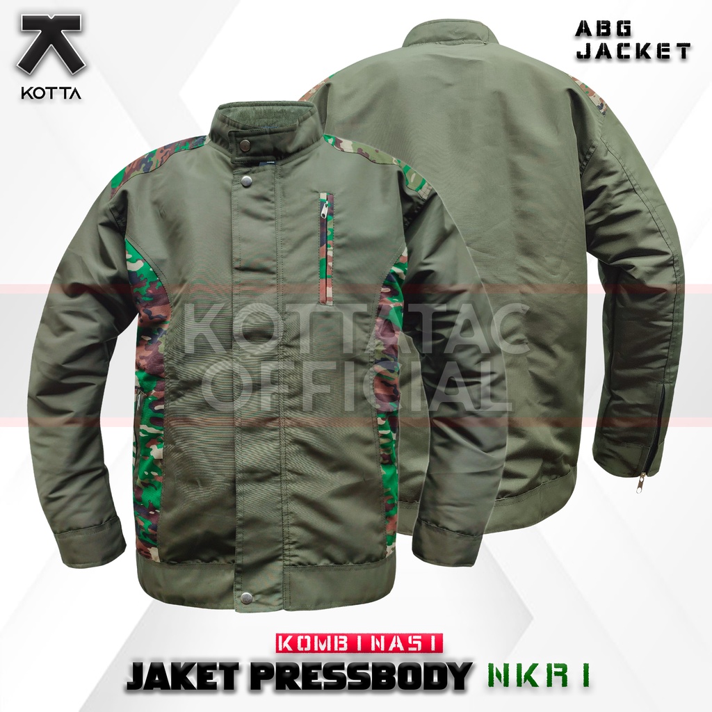 JAKET LORENG NKRI TERBARU KASAD KOMBINASI  TERBARU SABA - JAKET TACTICAL TNI TERBARU NKRI