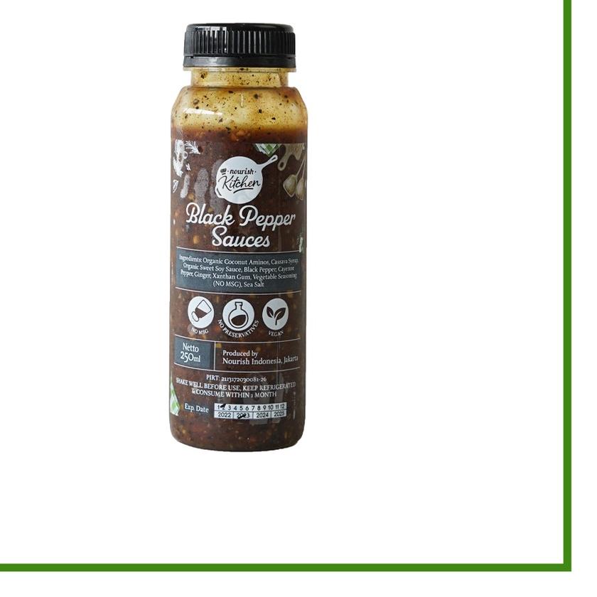 

➷ Black Pepper Sauces 250ml (Saus Lada Hitam NO MSG) ☏