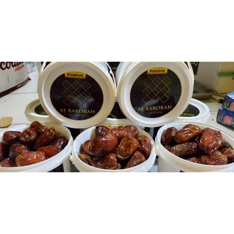 

kurma madu jumbo al-barokah kemasan ember 750gr