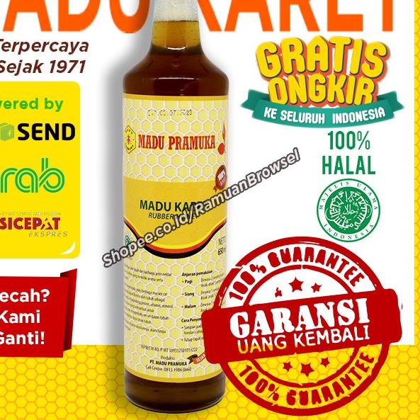 

✬ Karet Pramuka 650ml Alami ➴