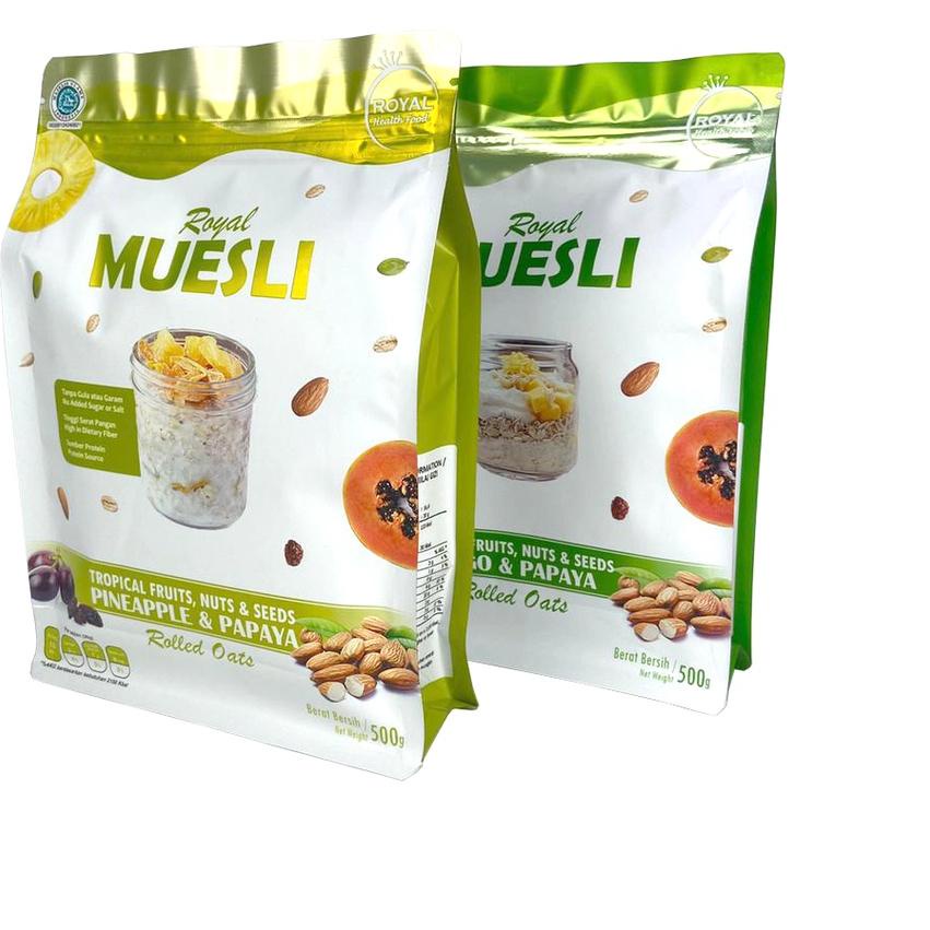 

✩ Royal TROPICAL 1 KG MUESLI (MANGO PAPAYA dan PINEAPPLE PAPAYA) ♦