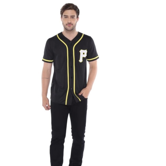Bisa COD Baju baseball jersey baseball Pria Wanita Pirates Original Asli