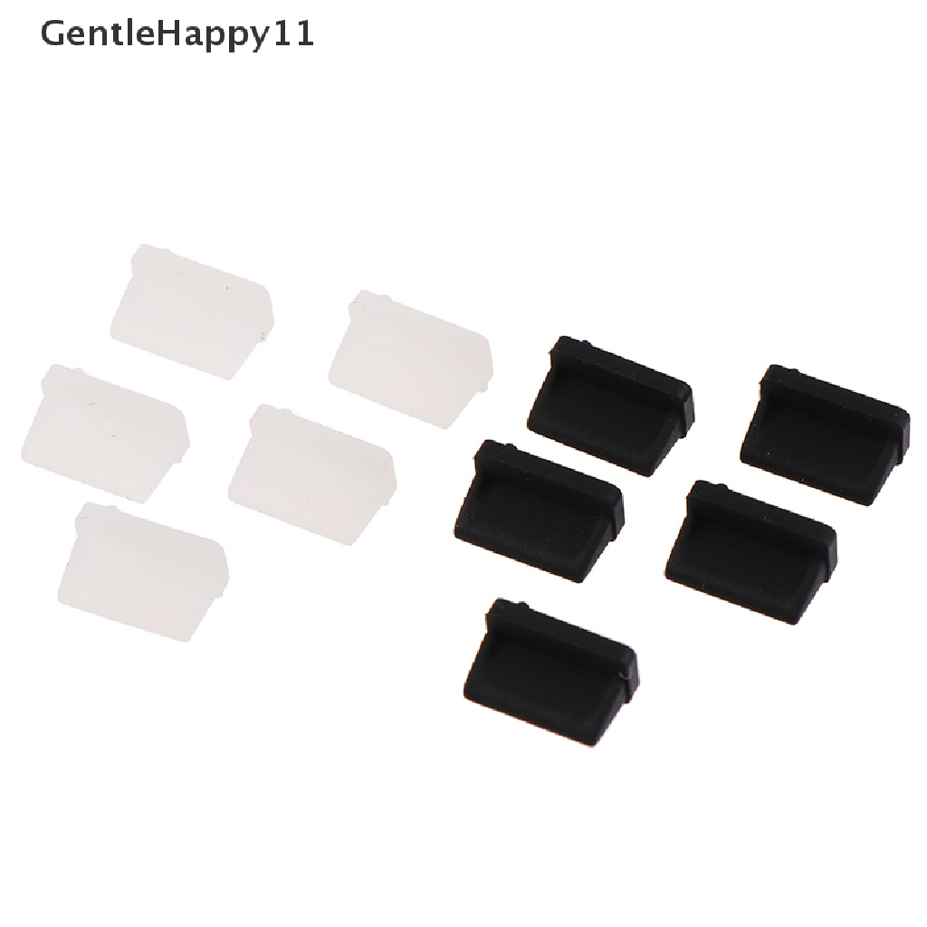 Gentlehappy 20Pcs USB Male Plug Stopper Topi Penutup Plastik Pelindung Debu Plug id