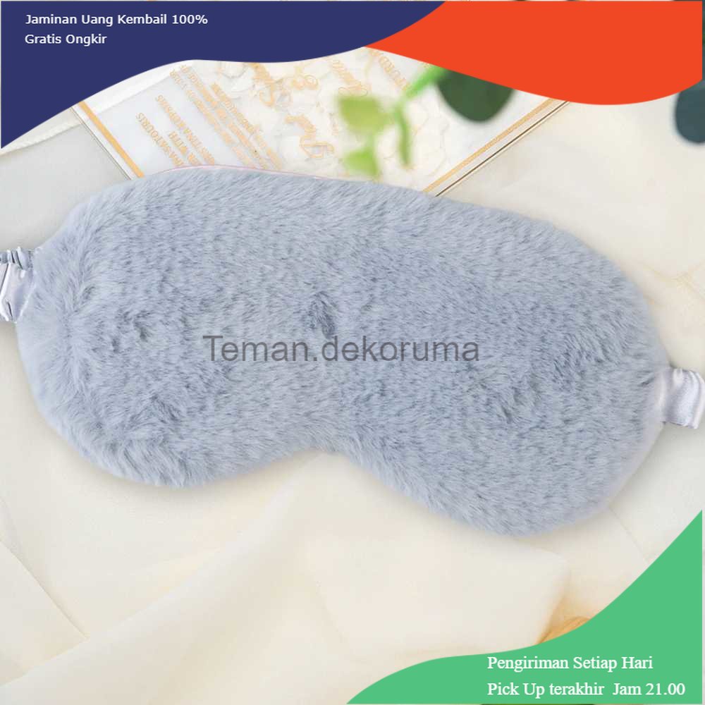 TD - TRV Yeye Sleeping Mask Blindfold Eye Patch Penutup Mata Masker Tidur Bulu - 021