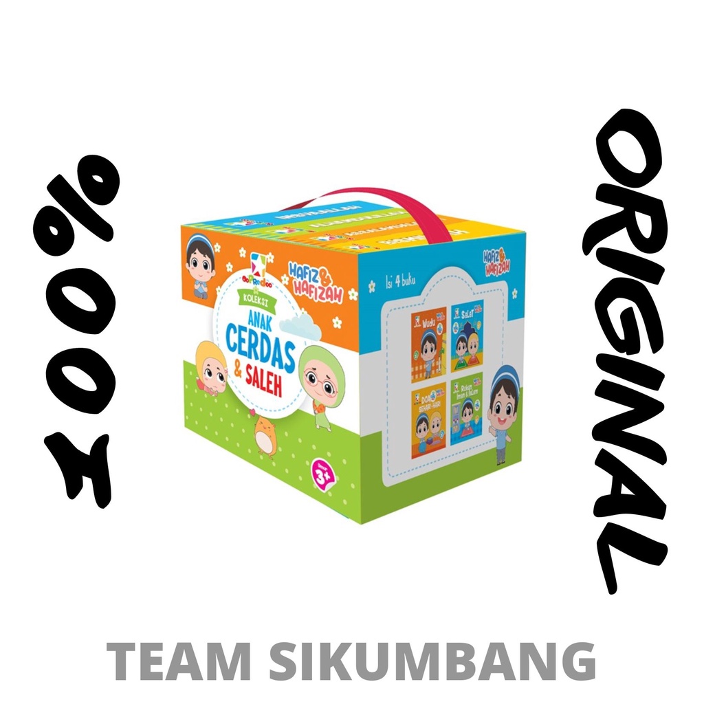 Buku Opredo Koleksi Board Book Anak Cerdas dan Saleh Hafiz Hafizah