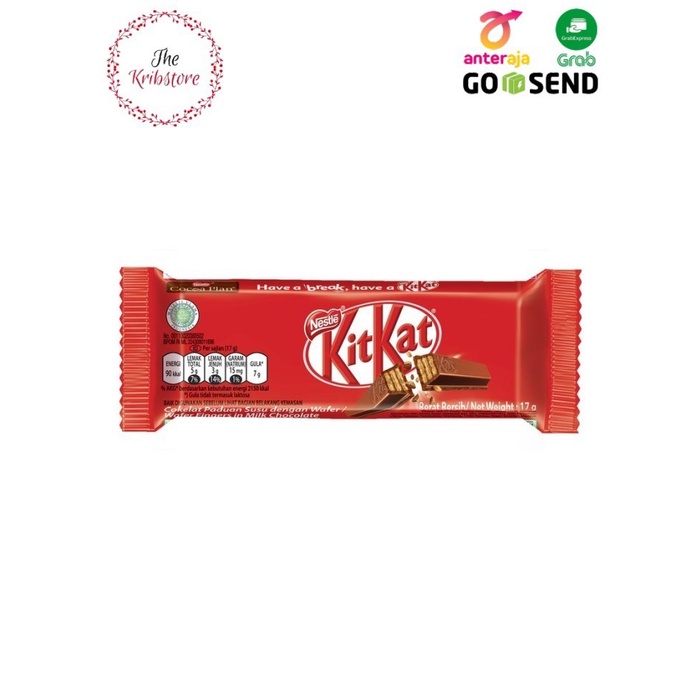 

NESTLE KitKat 2F 17gr - Cokelat Kit Kat