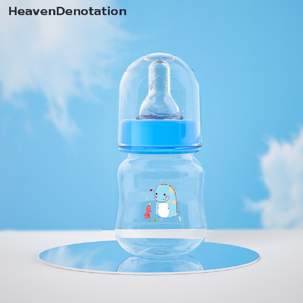 [HeavenDenotation] 60ml Baby Newborn Mini Portable Feeding Nursing Bottle BPA Free Aman Bayi Menyusui Nipple Care Botol Susu Jus Buah HDV