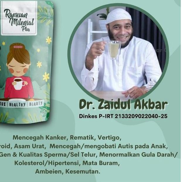 

✴ Dr. ZAIDUL AKBAR MILENIAL PLUS [ REMATIK VARISES AUTO IMUN ASAM URAT MAAG STROKE RINGAN MEMPERBAIKI GEN] Dr. Zaidul Akbar • JSR ➴