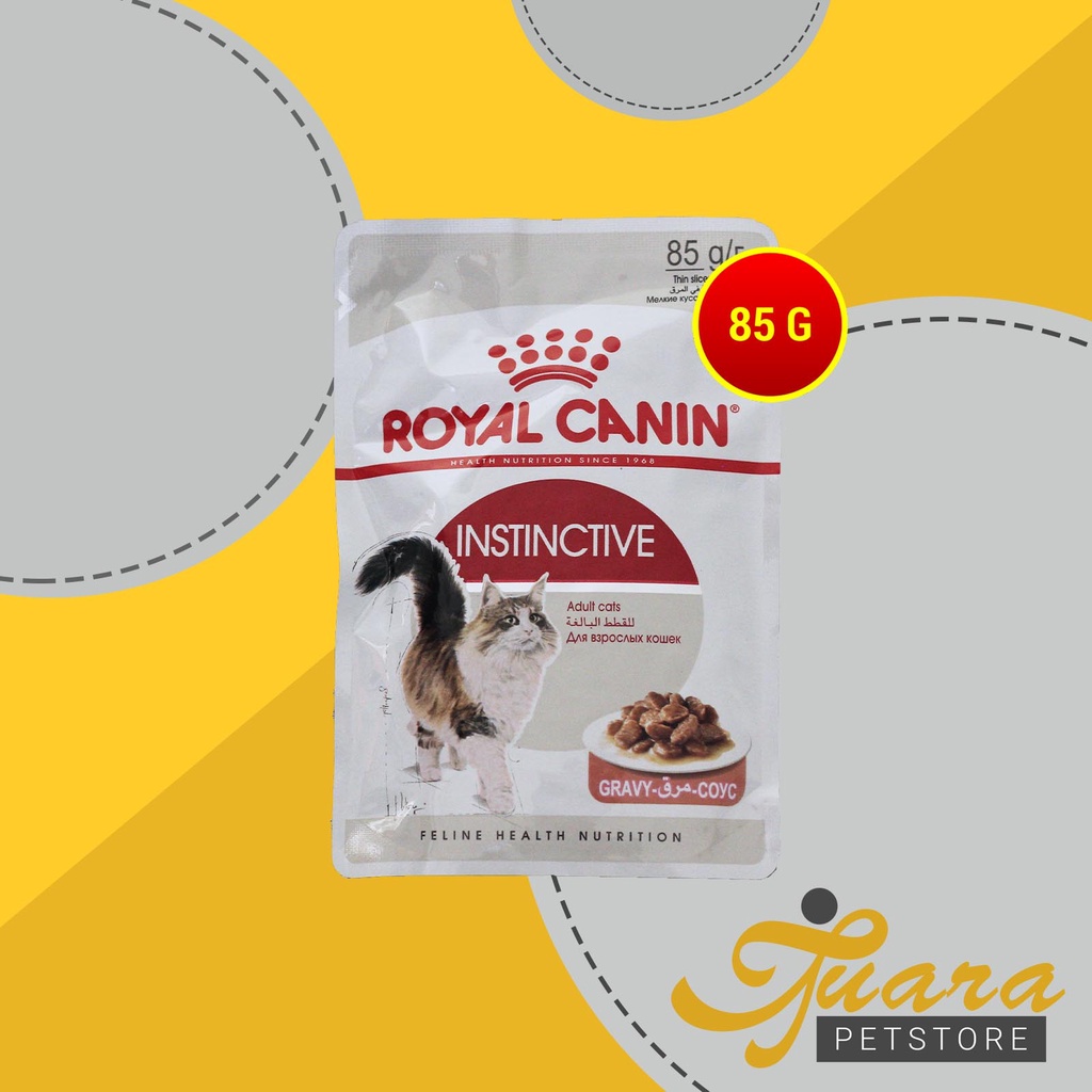 Cat Food / Makanan Kucing Royal Canin Instinctive Jelly / Gravy 85 Gr