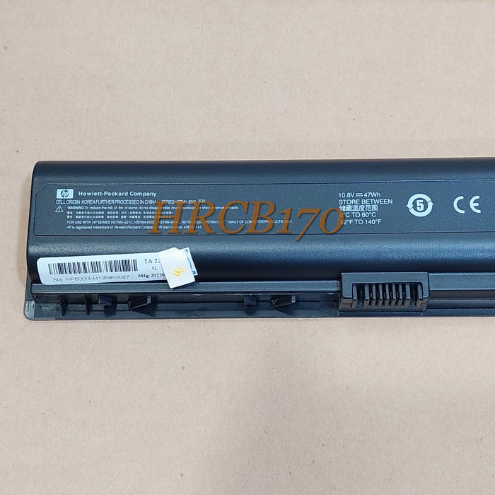 Baterai Laptop Hp Pavilion Dv2000 Dv2100 Dv2200 Dv2300 Dv2400 Dv250 Series