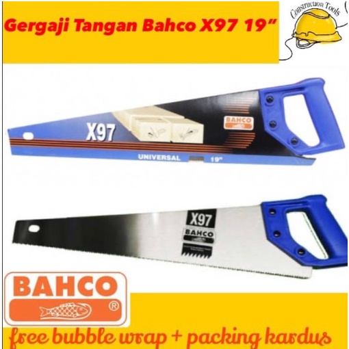 Gergaji Kayu Tangan Bahco X97 19" / Gergaji Belah Potong Bahco X97 19"