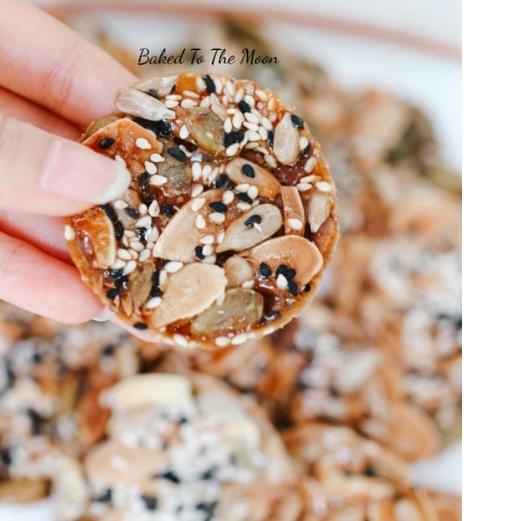 

◘ HAMPER Caramel Seed Cookies / Healthy Snacks ♖