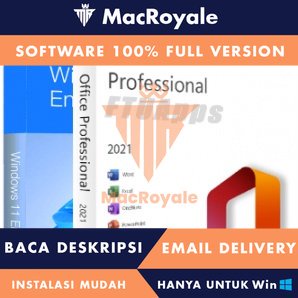 [Full Version] 11 Enterprise 21H2 With 2021 Pro Plus (No TPM Required) Lifetime Garansi