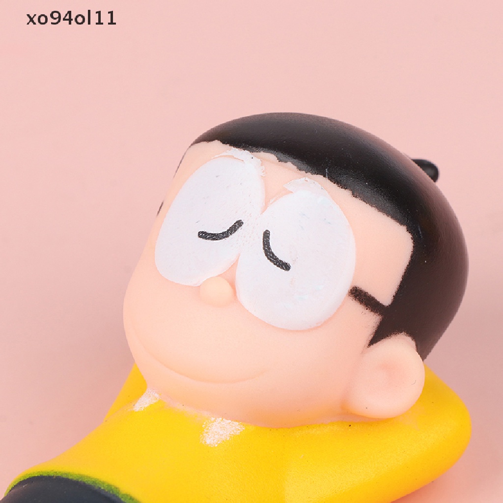 Xo Anime Doraemon Family Figure Model Mainan Mainan Dekorasi Pemandangan Taman OL