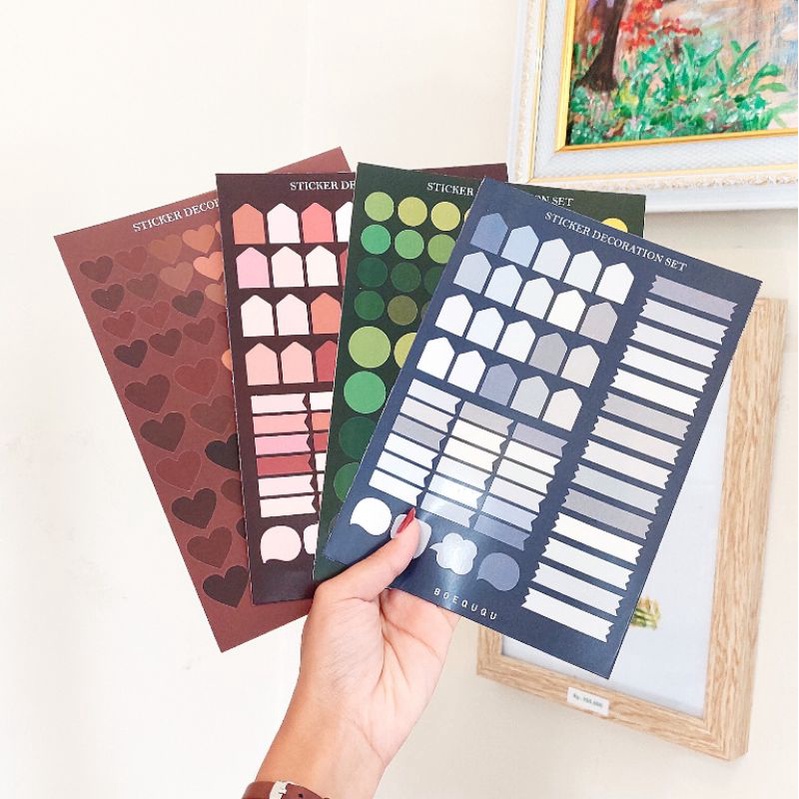 

Stiker / Sticker Journal Lucu / Cutting Sticker Custom / Scrapbook Sticker / Sticker Aesthetic / Custom Sticker Tinggal Tempel Murah