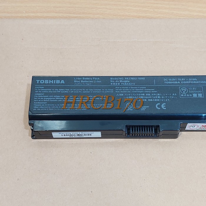 Baterai Batre Toshiba T110 T115 T130 T135 T110D -PA3780 PA3780U-1BRS -HRCB