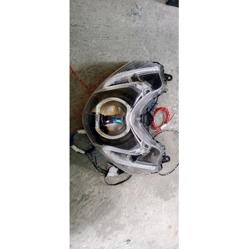 lampu depan Mio m3 Mio z custom projie biled D2 laser elektrik leveling