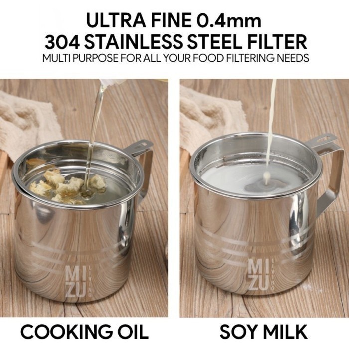 FMFIT Seika PREMIUM IMPORT / Oil Pot Stainless Steel Saringan Minyak