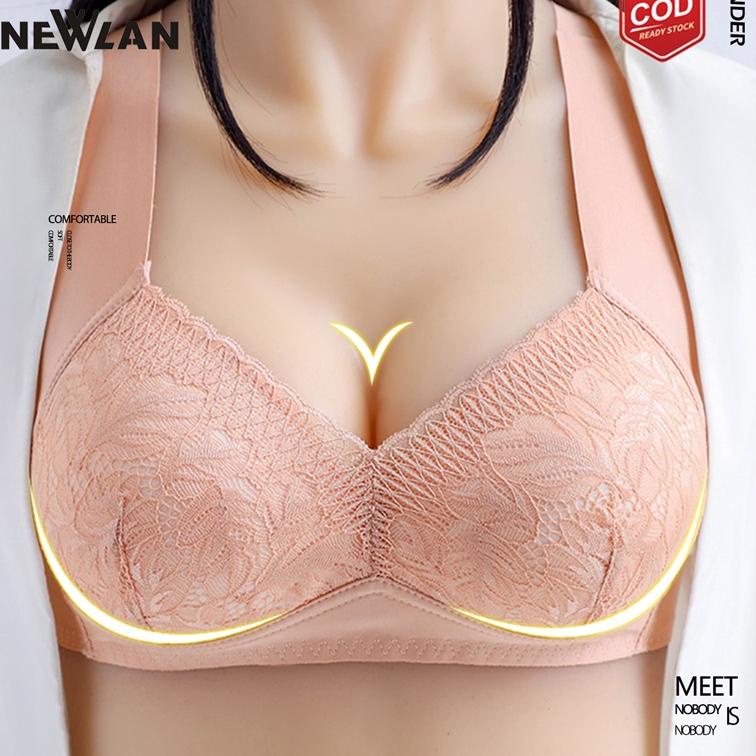 Stok Terbatas Newlan Wx011 Bra Jumbo Luxury BH Cup C Pengencang Payudara