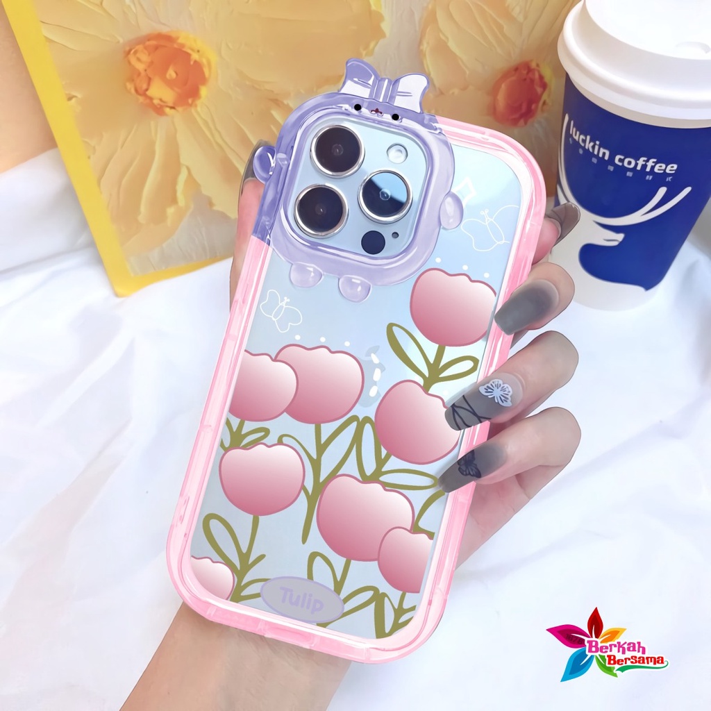 SS142 SOFTCASE MOTIF BUNGA TULIP FOR XIAOMI REDMI 9 9 PRIME 9A 9I 9C 10A 10 12 12C 9T M3 10C C40 NOTE 10 10S 9 10 11 11S 12 PRO POCO M2 X3 PRO BB7727