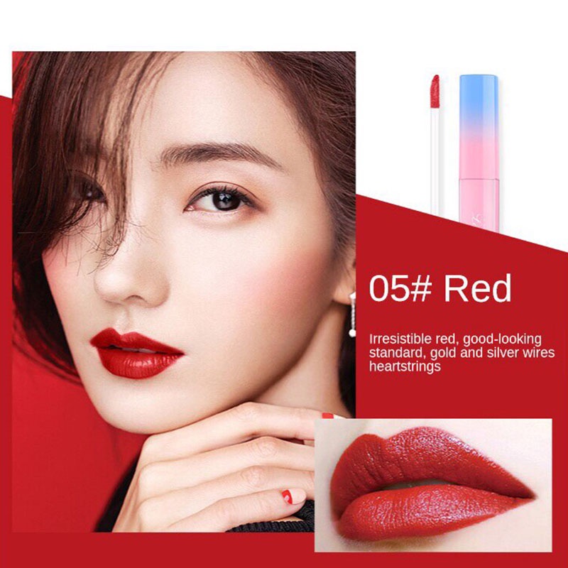 [COD]LAMEILA Lipstick Lip Glaze Lasting Moisturizing Liquid  lipstik lameila Waterproof Moisturizing-GY