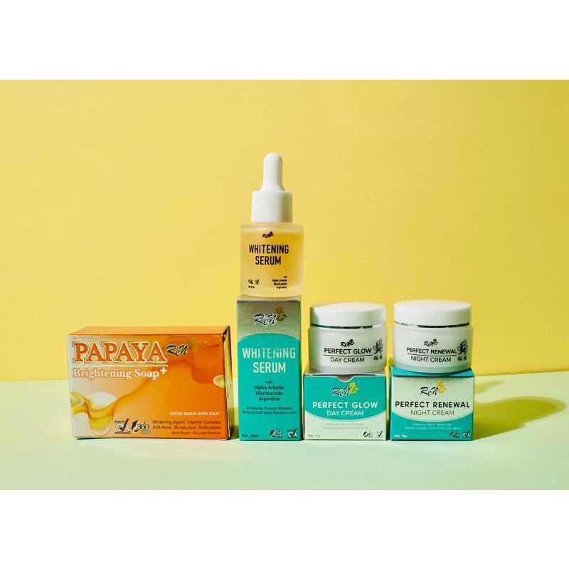 ❤ MEMEY ❤ REN Papaya Paket Cantik | Flek Whitening