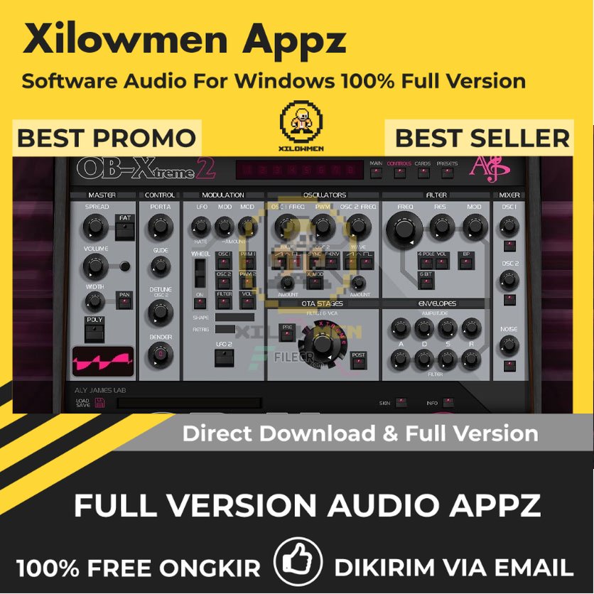 [Full Version] AlyJamesLab OB-XTRM Pro Lifetime Audio Software WIN OS