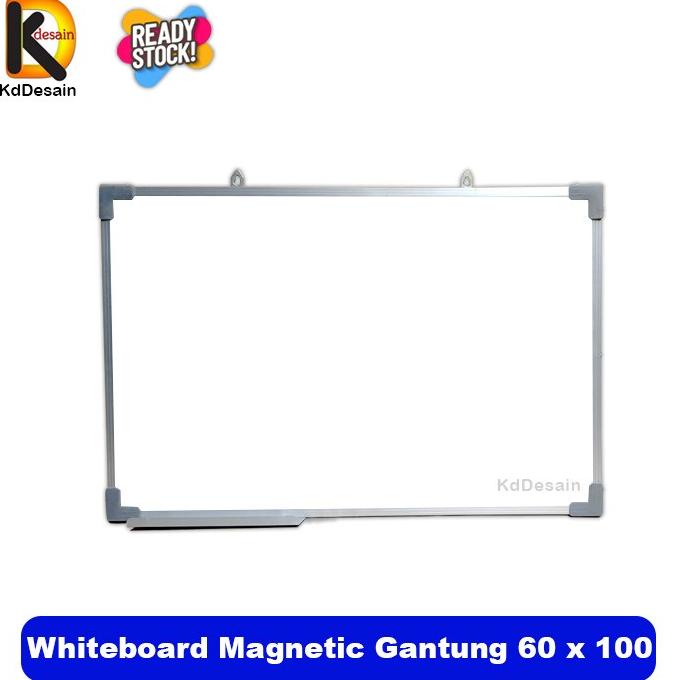 

Whiteboard Magnetic Gantung 60 x 100