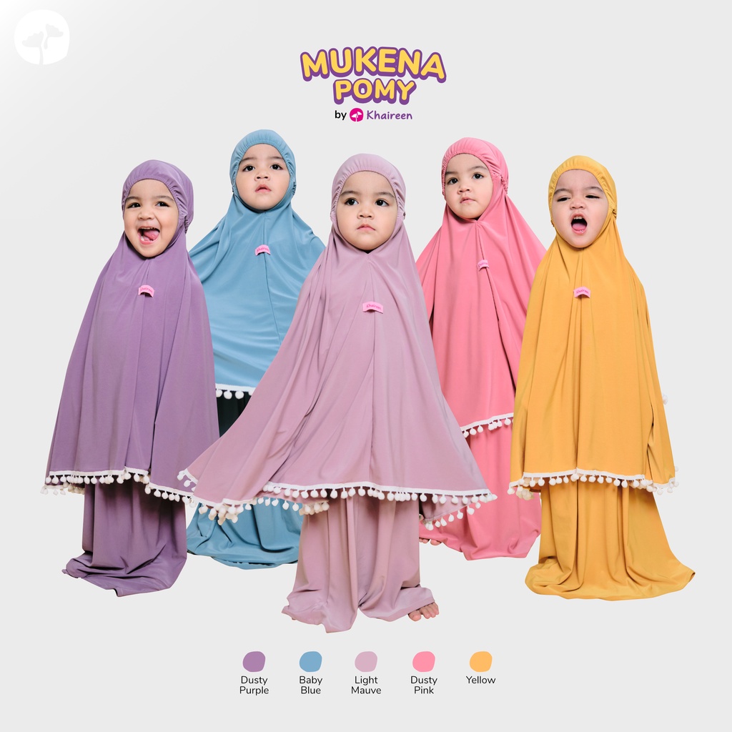 KHAIREEN Mukena Pomy / Mukena Anak