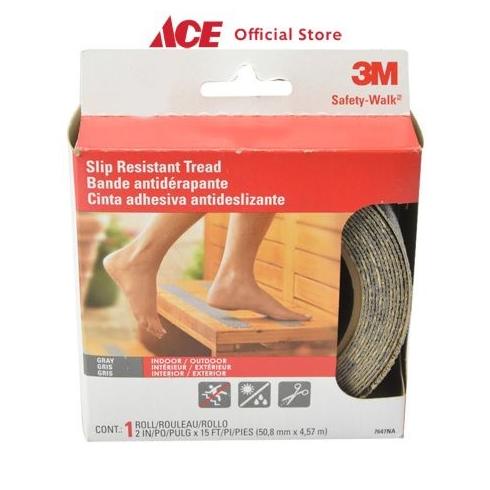 

Ace - 3m Safety Walk Medium Grit 5 Cmx4.5 Mtr - Abu-Abu