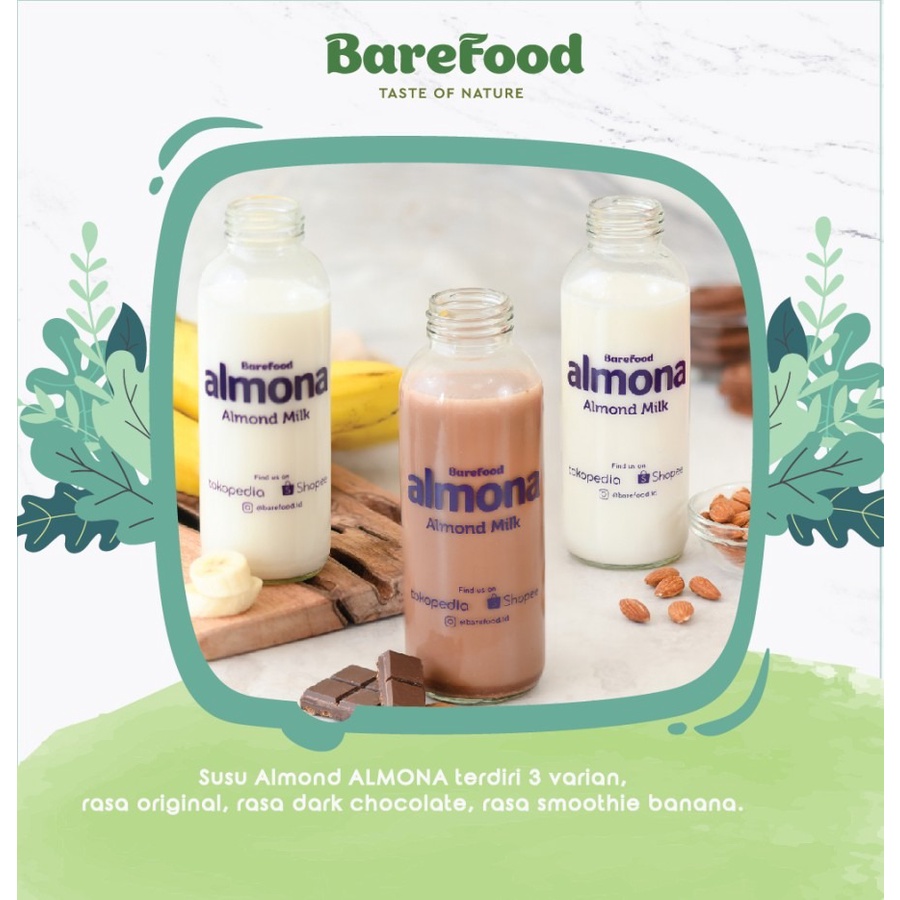 Barefood Almona Almond Milk Powder ASI Booster