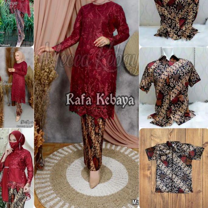 ◄ COUPLE KEBAYA BRUKAT /BAJU BATIK COUPLE/COUPLE KEBAYA BRUKAT TERLARIS ℮