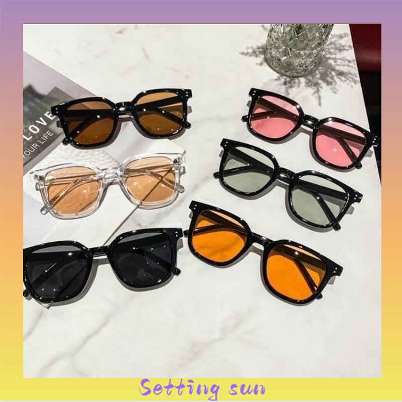 Kacamata Hitam Small Candy Color Korean Fashion Gaya Sunglasses Untuk Pria Dan Wanita TN