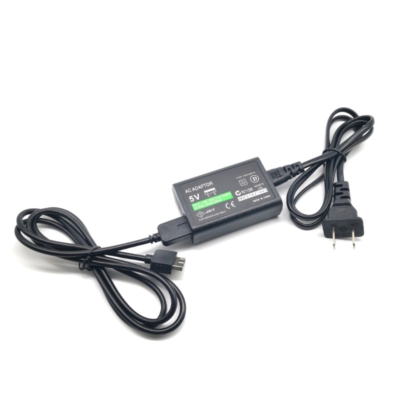 Zzz Home Charger Power Supply AC-Adapter USB Data Charging Cable Kabel Untuk PSVita1000