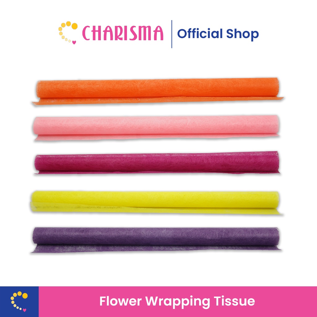

Charisma Flower Wrapping Tissue - Carat Serat Tissue - Kertas Bunga Wrapping Paper - Wrap Kertas Bunga - Paper Kertas Buket Bouquet