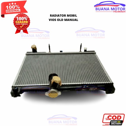 Radiator Mobil Vios Old Matic Manual Toyota Original - A/T