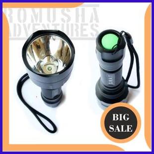 perkakas Senter Police C8 Fokus Led Putih Fullset 1F3B23