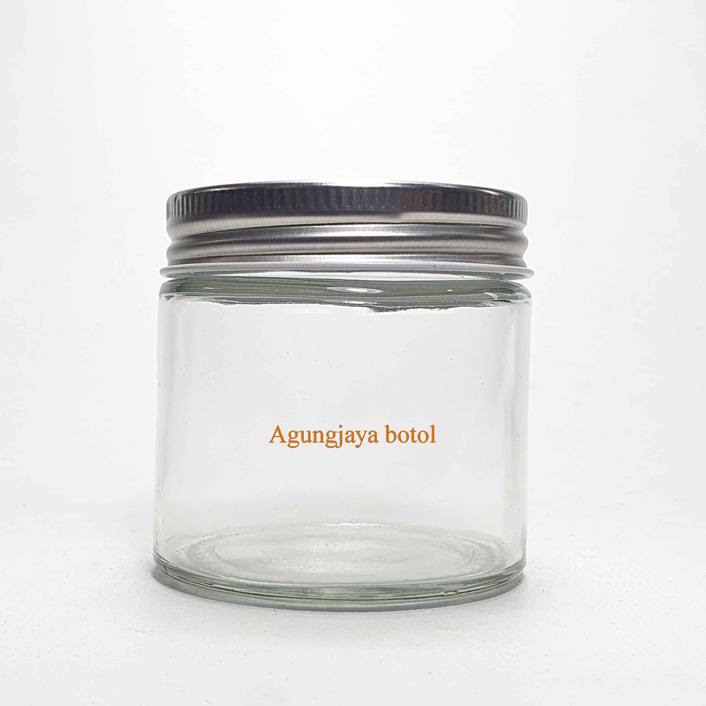 Jar Kaca180 Ml Tabung Clear / Jar Kaca / Toples Kaca / Jar Madu / Jar Hampers / Jar 180 Ml