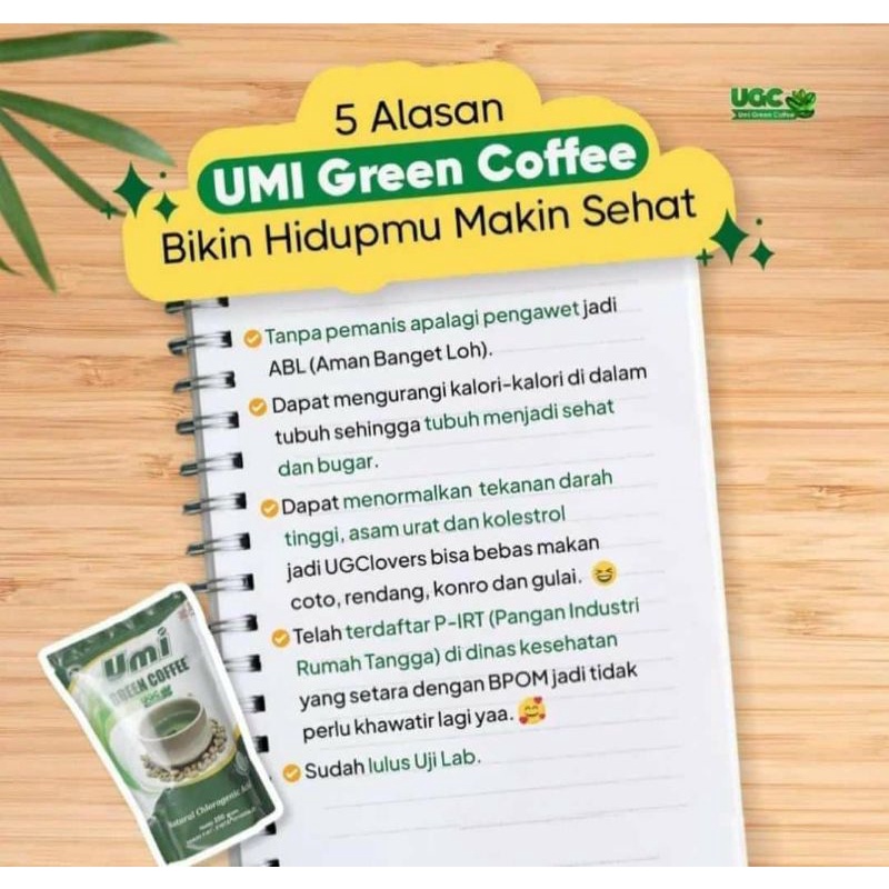 

UGC Umi Green Coffee 250Gram