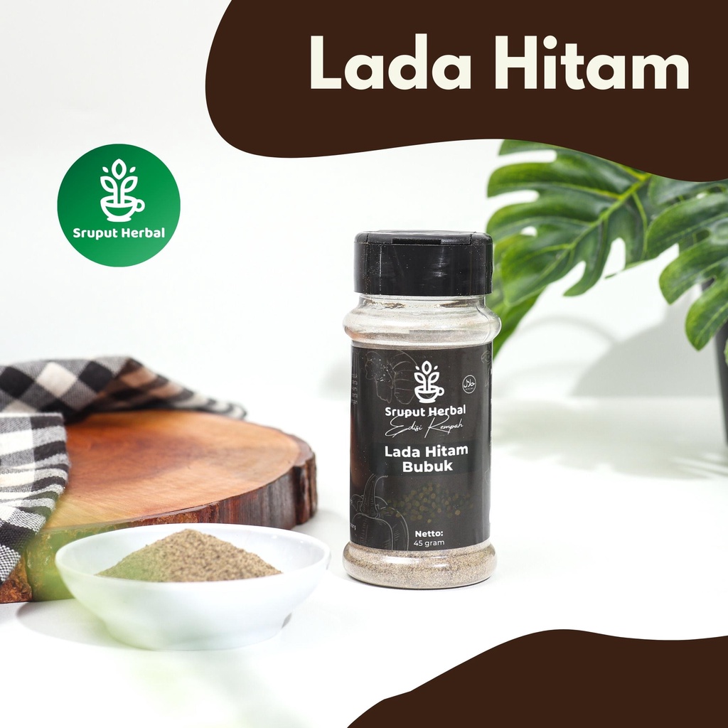 

SRUPUT HERBAL - Bumbu Premium Semua Varian (Botol) Lada Hitam Bubuk
