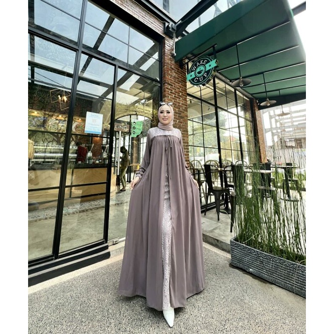 KINANA BRUKAT BY GLZ/GLAMZ/GAMIS KONDANGAN/GAMIS PESTA /GAMIS LEBARAN/GAMIS BRUKAT