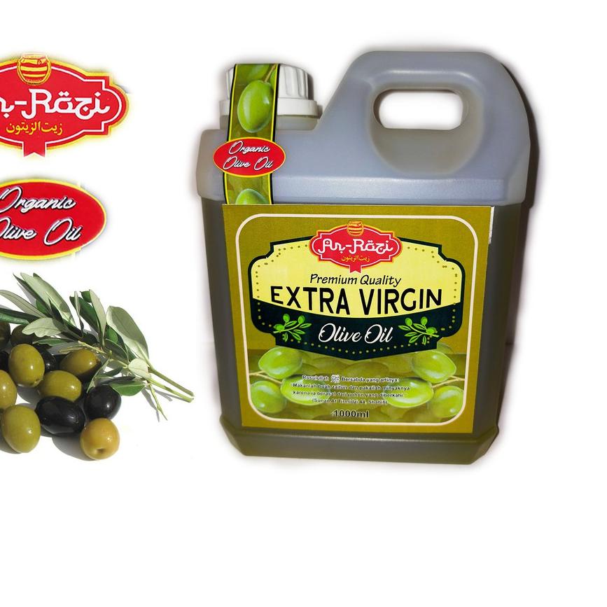 

❅ Minyak Zaitun ( Olive Oil ) Extra Virgin Ar-Rozi 1000ML ♂