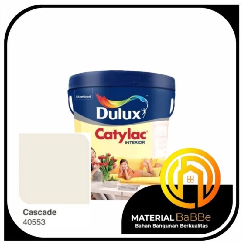 Dulux Catylac Interior Cascade 40553 5 kg | Cat Dinding Dalam