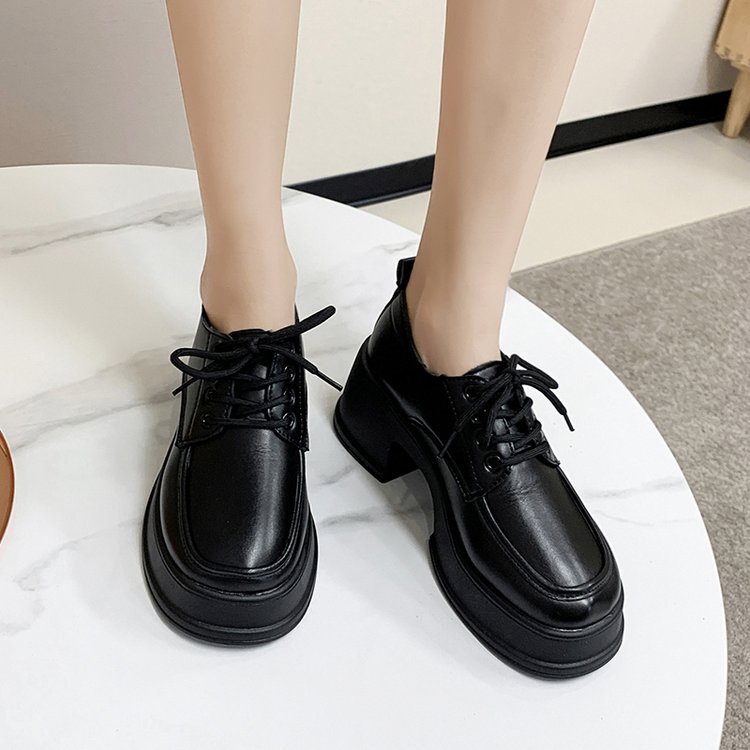 COD POS 247 Sepatu BOOTS DOCMART Hak Tebal Wanita Import Elegant