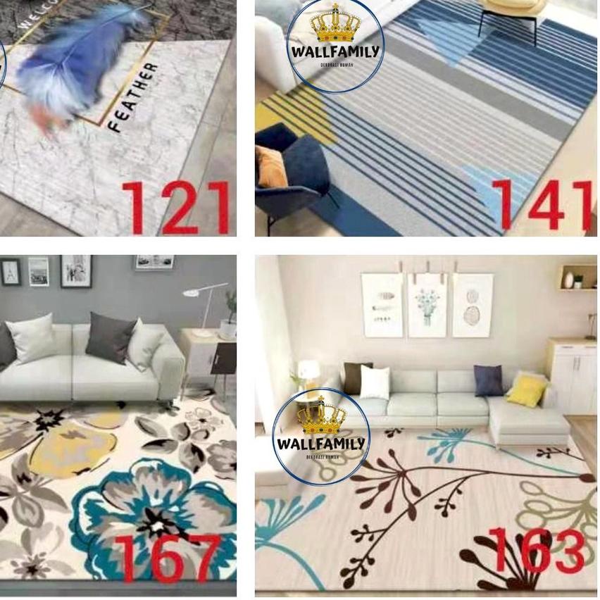 ✲ Karpet Eropa Import Polyester  CM (New Sale) ✶