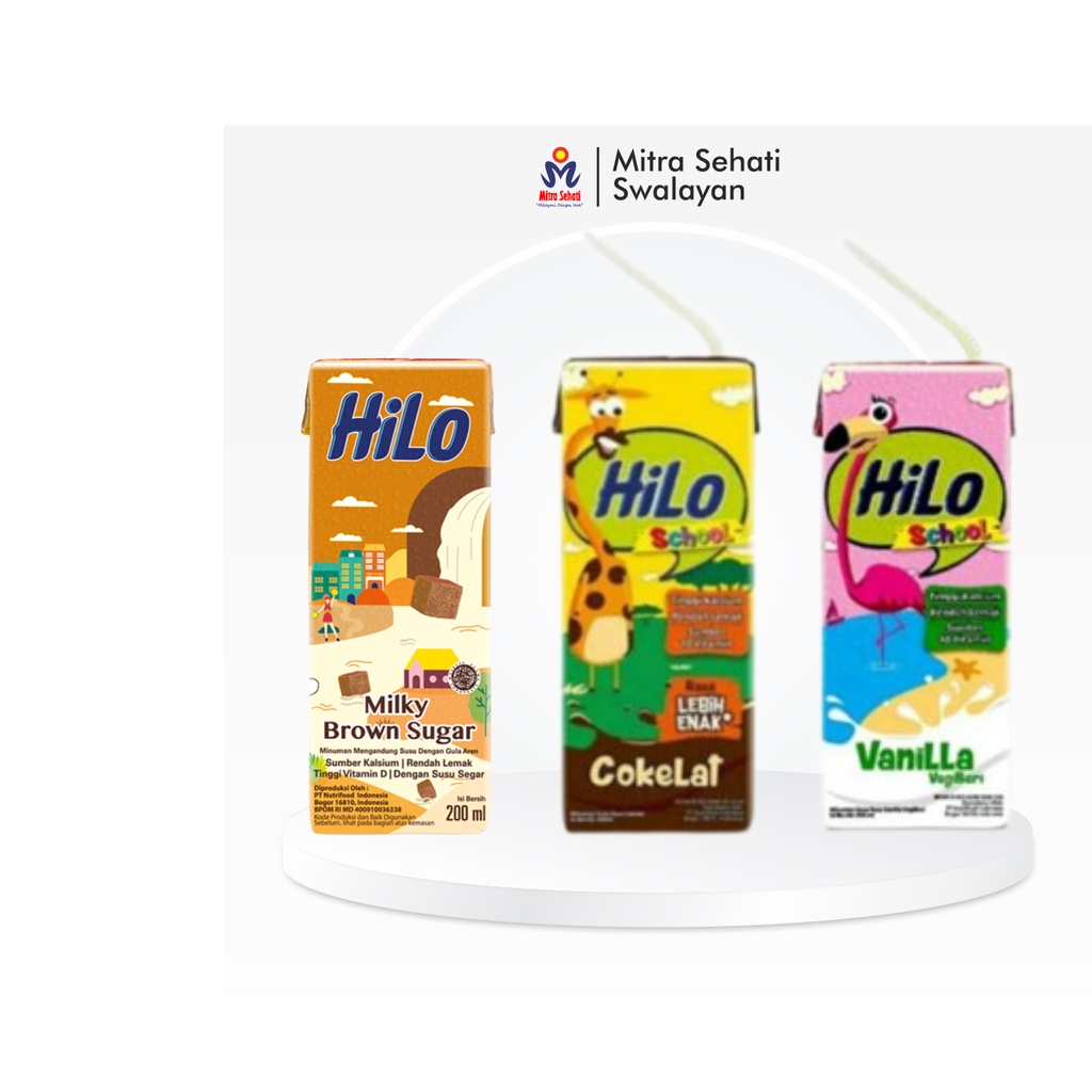 

SUSU HILO SCHOOL & MILKY BROWN SUGAR 200ml - Mitra Sehati Swalayan