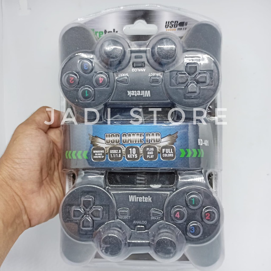 Stick USB Double Joystick Double Stick Laptop Gamepad Joystick Double Black USB / Stick PS Laptop PC