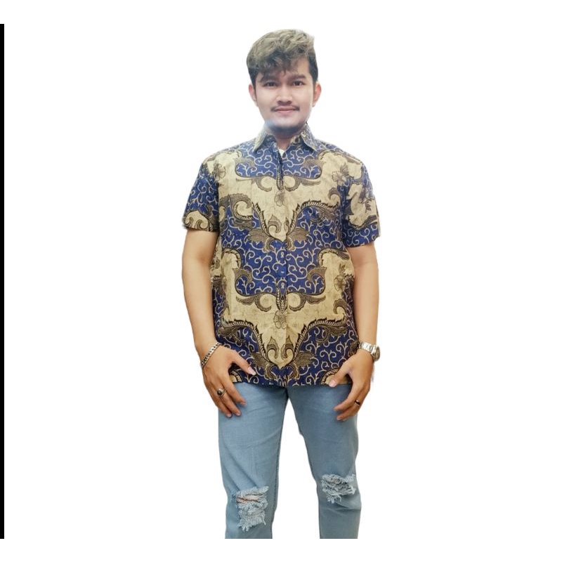 BATIK PRIA PENDEK || BATIK PRIA PANJANG || KATUN HALUS LEMBUT || KEMEJA BATIK