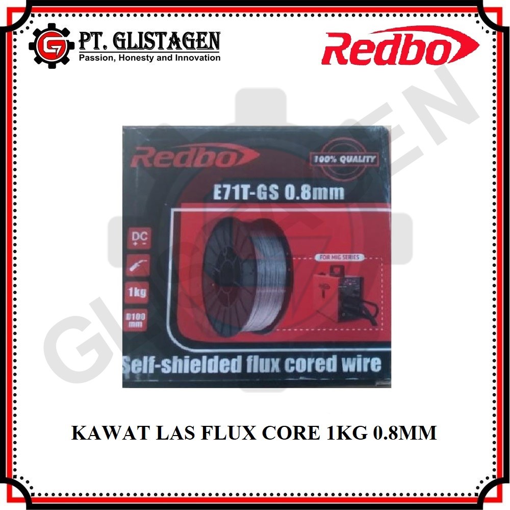 KAWAT LAS BENZ / REDBO MIG MIGi 120 130 0,8 mm 1 KG TANPA GAS CO2